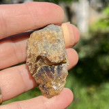 Chihlimbar din indonezia cristal natural unicat a37
