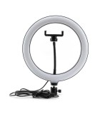 Suport telefon cu lumina LED 12 INCH circular