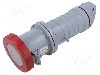 Conector alimentare AC, IEC 60309, IP67, 63A, 415V AC, 5 pini, AMPHENOL - 2CMA166906R1000