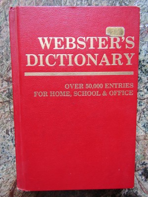 Webster&amp;#039;s Dictionary by John Gage Allee foto