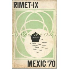 Rimet IX - Mexic 70 - Gh. Derevencu, A. Anastasescu, G. Ionescu