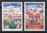 Belarus 2000 Mi 392/93 MNH - Anul Nou si Craciun, Nestampilat