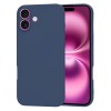 Husa silicon iPhone 16 Plus Techsuit SoftFlex, bleumarin