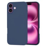 Husa silicon iPhone 16 Plus Techsuit SoftFlex, bleumarin
