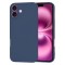 Husa silicon iPhone 16 Plus Techsuit SoftFlex, bleumarin