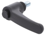 Manetă Franceză Neagră 16mm x 63mm