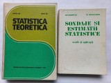 STATISTICA TEORETICA- MIRCEA BIJI+ SONDAJE SI ESTIMATII STATISTICE: TEORIE SI AP