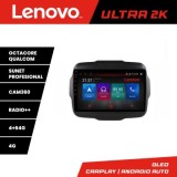 Navigatie Jeep Renegade 2015-2020 Lenovo Kit-500 8 core QLED Qualcomm 4+64 360 Android Waze USB Navigatie Internet Youtube Radio CarStore Technology