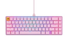 Glorious PC Gaming Race Tastatura mecanica gaming RGB GMMK 2 Compact, Fox Linear Switches, USB-C, US layout, Roz &amp;quot;GLO-GMMK2-65-FOX-P&amp;quot; (timbr