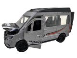Macheta Ford Transit gri 1:32 cu sunet si lumina