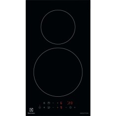 Plita incorporabila ceramica Electrolux LIT30230C, 6100 W, 29 cm, Blocare copii, CleverHeat?, Timer, Negru foto
