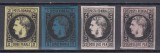 ROMANIA 1866/1967 LP18 a LP 19 a LP 20 c REGELE CAROL I CU FAVORITI EMISIUNEA I, Nestampilat