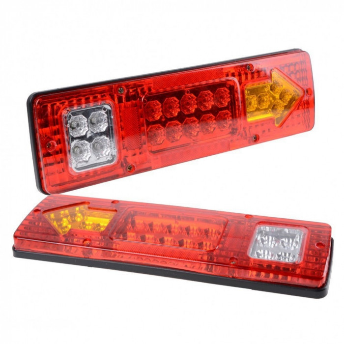 Set 2 lampi spate LED Remorca / Trailer 12V