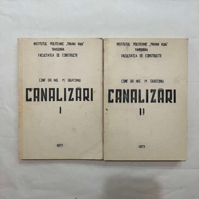 M. Giurconiu - Canalizari - 2 Vol. foto