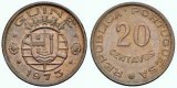 Guinea Bissau 1973 - 20 centavos UNC