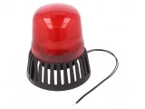Semnalizator Roșu Luminos și Acustic 12-24V