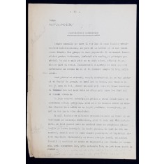 GEO BOGZA - PROVOCATORII RAZBOIULUI - ARTICOL NETERMINAT, PENTRU ZIAR , DACTILOGRAFIAT , CU CORECTURILE, MODIFICARILE SI ADAUGIRILE OLOGRAFE ALE AU