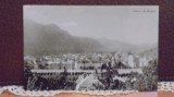 RPR - BRASOV - VEDERE AERIANA - CIRCULATA, TIMBRATA - 1963 .