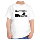 Tricou alb big brother design amuzant fratele mai mare 1-2 ani, Oem
