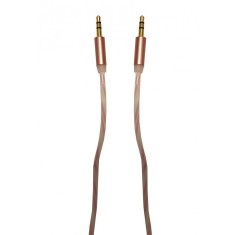 Cablu Audio Auxiliar Jack-Jack 3.5 mm , High Quality , Conectori Auriti , Roz