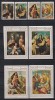 Niue 1980 - Crăciun - &bdquo;Fecioara cu Pruncul&rdquo; - Picturi de Andrea del Sarto, Serie + 4 Colite, MNH, Nestampilat