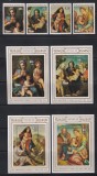 Niue 1980 - Crăciun - &bdquo;Fecioara cu Pruncul&rdquo; - Picturi de Andrea del Sarto, Serie + 4 Colite, MNH, Nestampilat