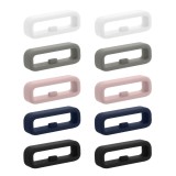 Set 10 Bucle suport pentru curea de 18 mm, Multicolor, Silicon, KWM000024YH001C, Kwmobile