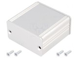 Carcasă aluminiu gri AKG 55mm x 50mm x 28mm