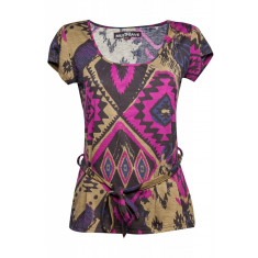 Tricou dama LOVE YOU de la Must Have, Multicolor