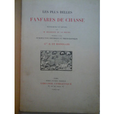 LES PLUS BELLES FANFARES DE CHASSE - 1930 (VANATOARE)