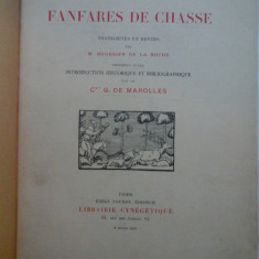 LES PLUS BELLES FANFARES DE CHASSE - 1930 (VANATOARE)