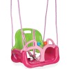 Leagan Copii Pilsan Samba Swing Roz, Cadru Siguranta, 1-3 Ani, Max 100kg, Interior/Exterior
