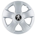 Cumpara ieftin Set 4 Capace Roti Bis Gri R15, pentru Peugeot, Autohelix MSA