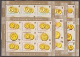 DB Romania 2006 Istoria monedei romanesti minicoli MNH, Nestampilat