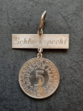 Medalie cu moneda de argint - 5 Mark 1974, RFG - G 4095, Europa