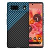 Husa pentru Google Pixel 6, Techsuit, Carbonite FiberShell, Neagra Bleu