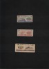 China set 3 cupoane alimentare 0.5+1+5 1989-1990