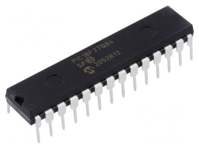 Microcontroler PIC18 64MHz 1.8-5.5VDC DIP28 foto