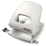 Perforator hartie 2 perforatii 30 coli metal Leitz series 5008 Perforator metalic Leitz Style NeXXt Series 5006 30 coli alb arctic