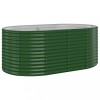 Strat inaltat gradina 175x100x68 cm otel galvanizat