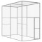 vidaXL Cușcă pentru pisici, 3 x 1,5 x 2,5 m, oțel galvanizat 146360
