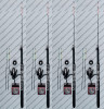 Set 4 Lansete Feeder 3m Baracuda + 4 Mulinete QFC4000 + 4 Role Fir 150m - Pescuit Stationar