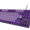 Tastatură mecanică violet, US layout