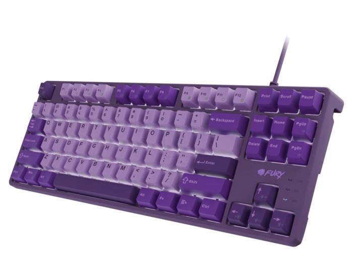 Tastatură mecanică violet, US layout