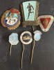 ROMANIA LOT SASE (6) INSIGNE DE COLECTIE, /PRET ! PER TOT LOTUL