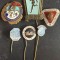 ROMANIA LOT SASE (6) INSIGNE DE COLECTIE, /PRET ! PER TOT LOTUL