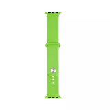 Cumpara ieftin Curea compatibila Apple Watch 1/2/3/4, silicon, 42/44 mm Verde, Gonga