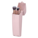 Cutie Organizer din Plastic, 5x5x20 cm, Roz, CMCLASS