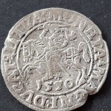 Polonia 1/2 groschen 1550 argint Sigismund ll August