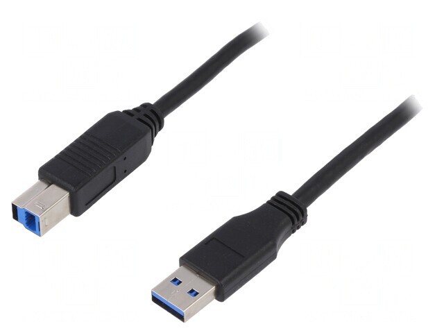 Cablu USB 3.0 A-B 2m Negru